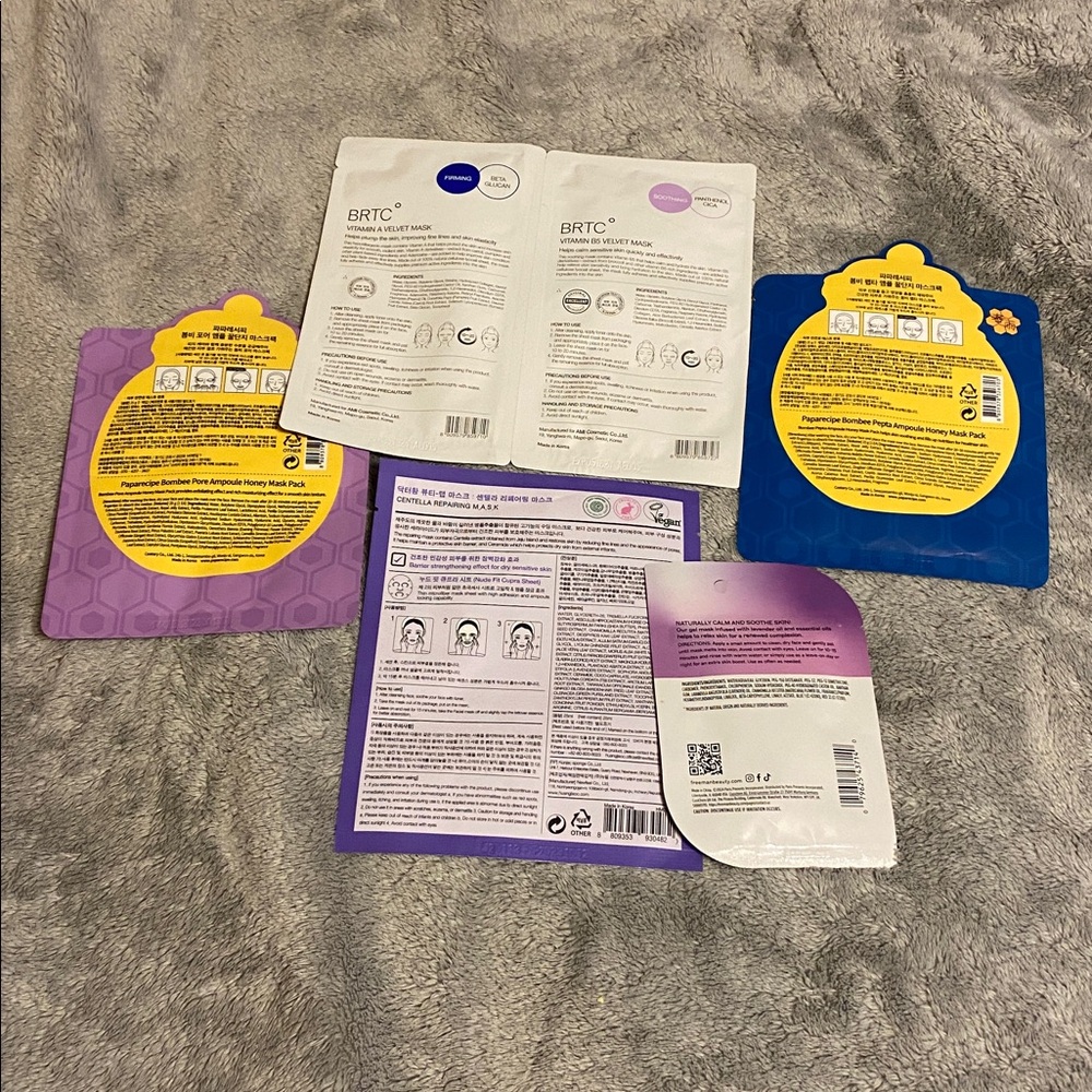Assorted Face Mask Set - Picture 2 of 2